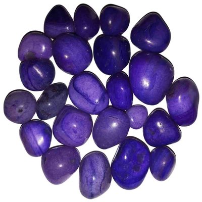 purple onyx pebbles 1 kg